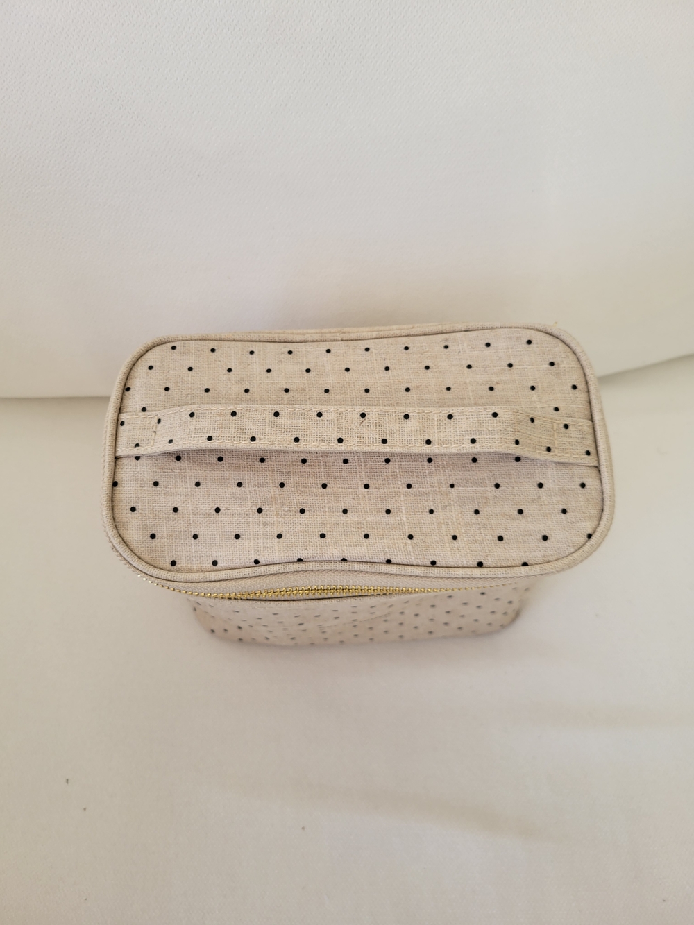 KATE SPADE Beige Polka Dot Out To Lunch Tote - Picture 3 of 4